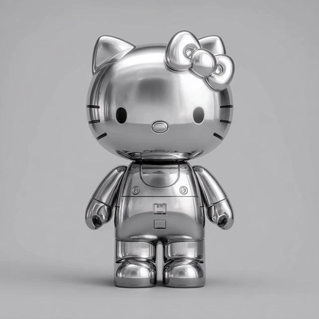 Metal Hello Kitty Hajime Sorayama Style