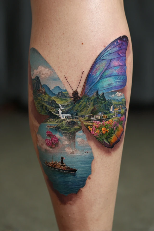 Butterfly Island Landscape Photography Art