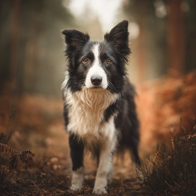Border Collie Dog Portrait Photo