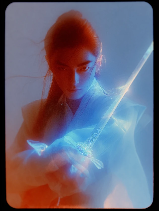 Tarot Card Handsome Chinese Warrior