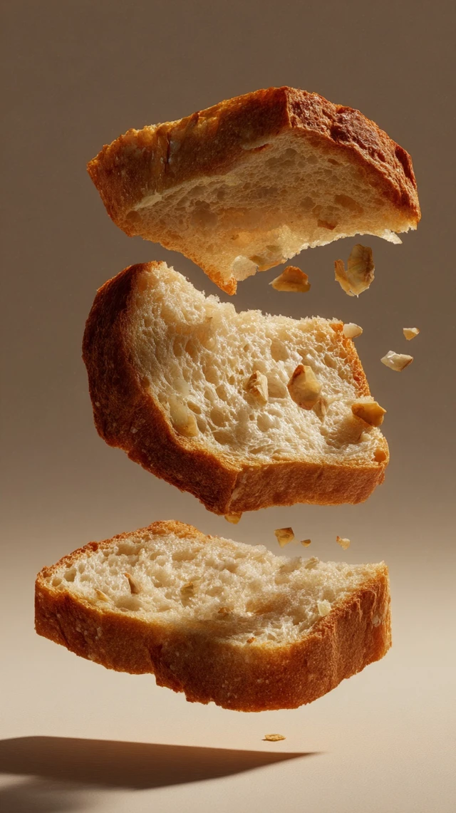 Surreal Sourdough Bread Food Photography