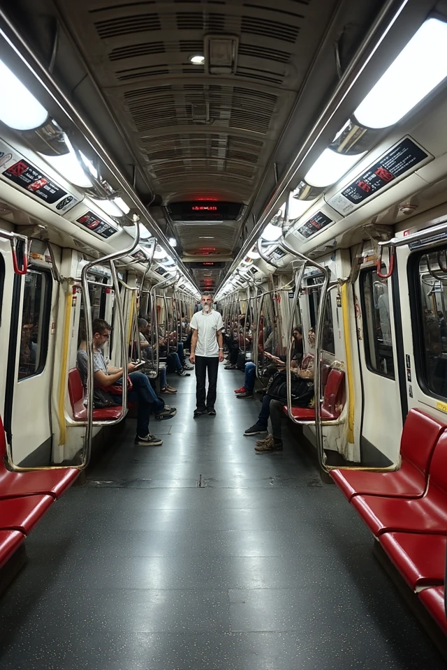 Subway Commute: Alone in a Crowd