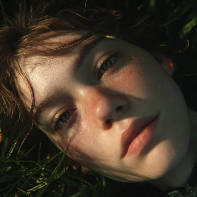 Morning Awakening POV Selfie on Grass