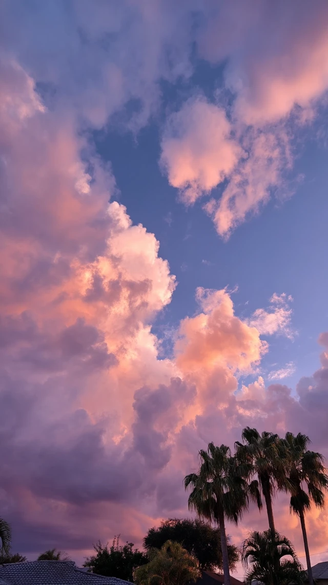 Sarasota Florida Sunset Stunning Clouds Florida Style
