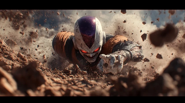Frieza Final Form Defeated 3D CGI