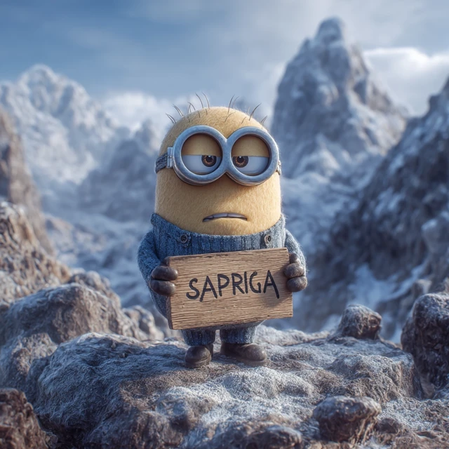 Minion in the Mountains SAPRYGA