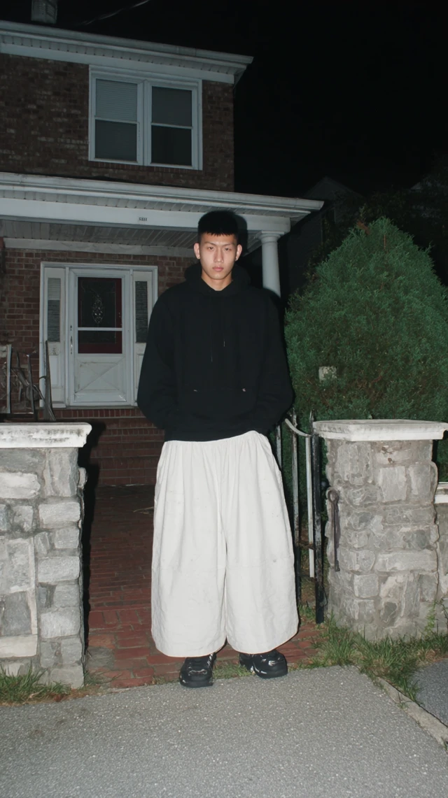 Male Model Suburban Surreal Fashion