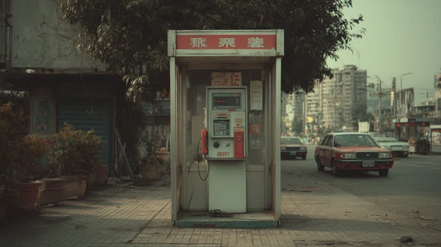 Dongguan Phone Booth Retro Cinematic 2000s
