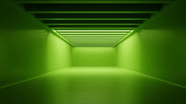 Dark Green Infinity Studio Background for Product Shots