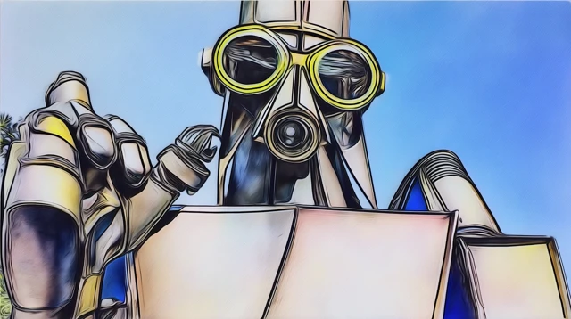 Humanoid Robot Painting in Picasso Style