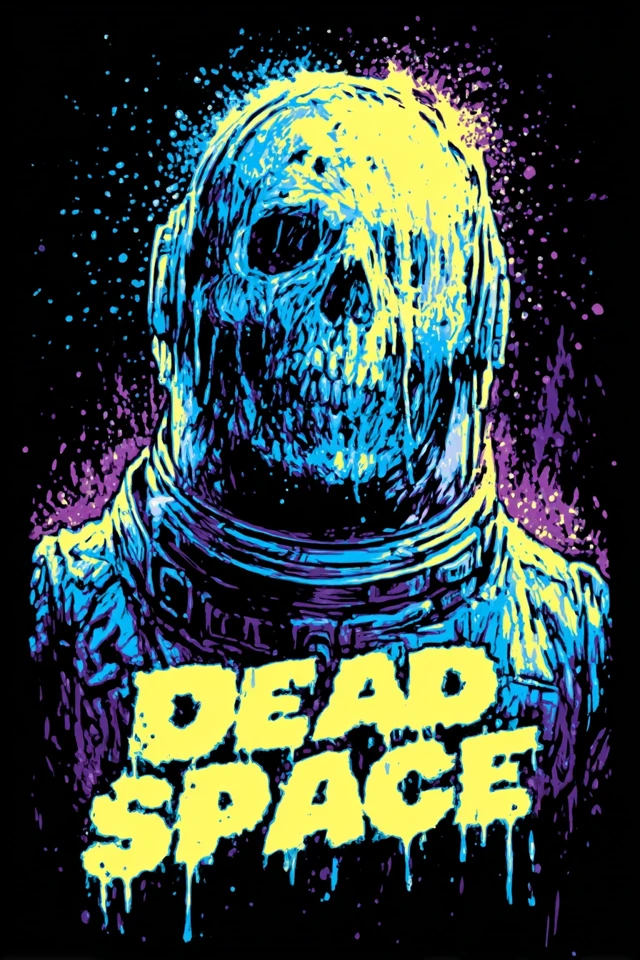 Dead Space: Retro Horror Comic Cover