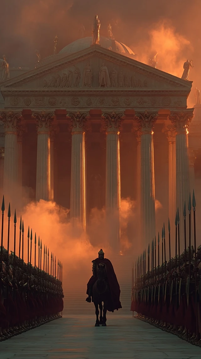 Roman Emperor Epic Entrance Ancient Greece