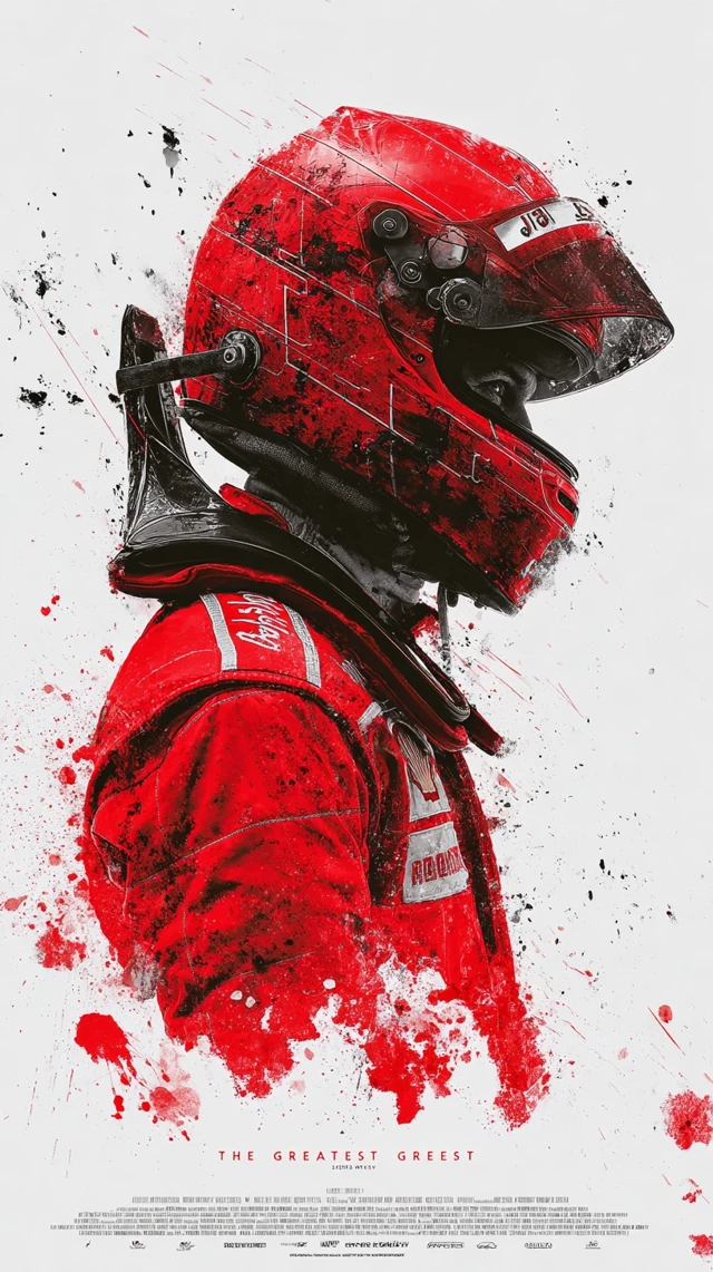 The Greatest Movie Poster Michael Schumacher F1 Racing