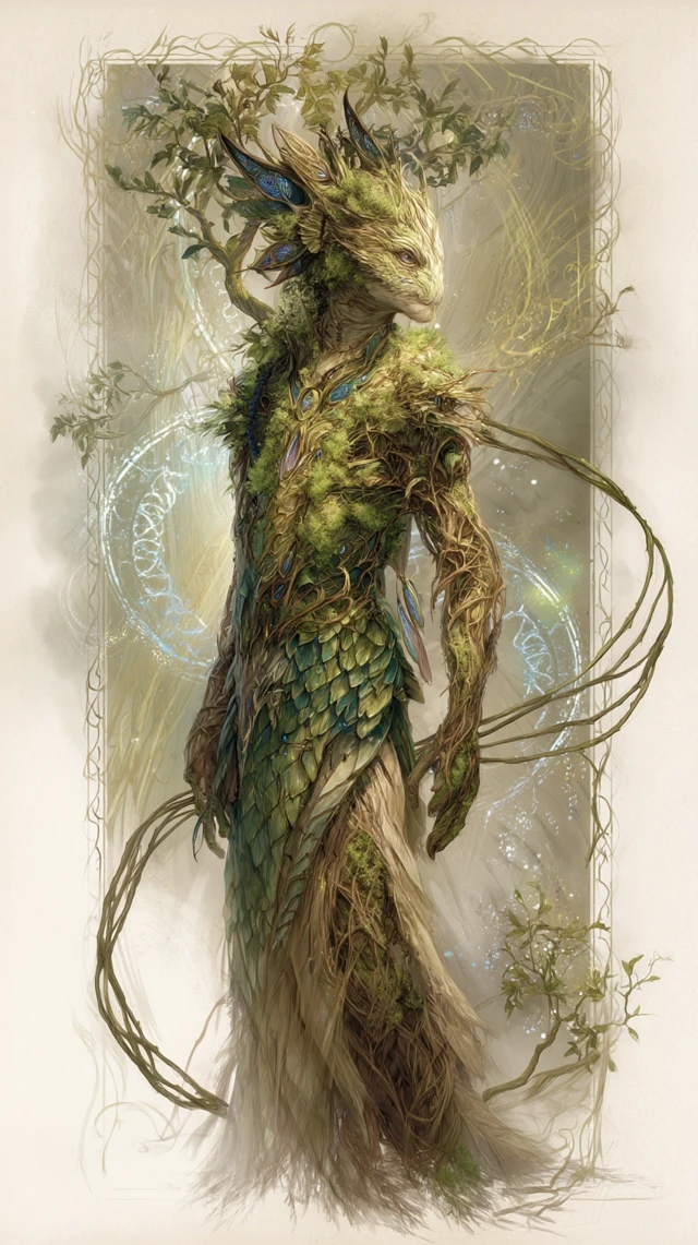 Ancient Druid Guardian of the Forest