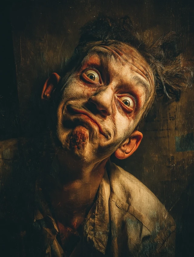 Portrait of a Person Funny Expression Psychology