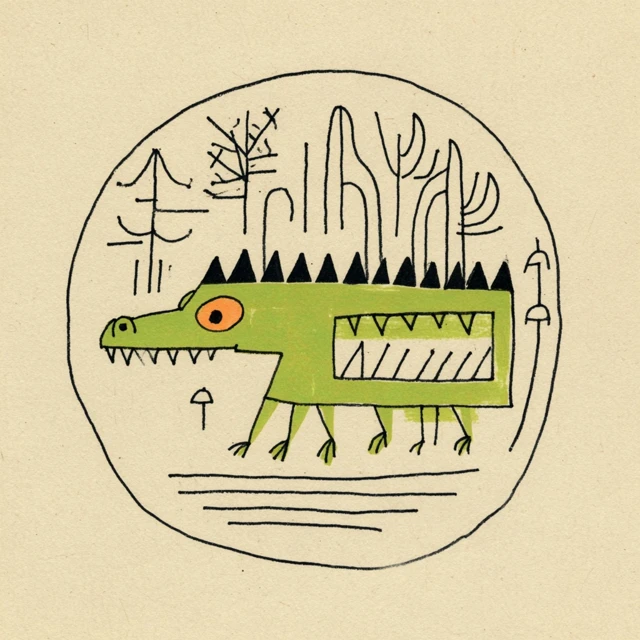Crocodile Day Illustration Art