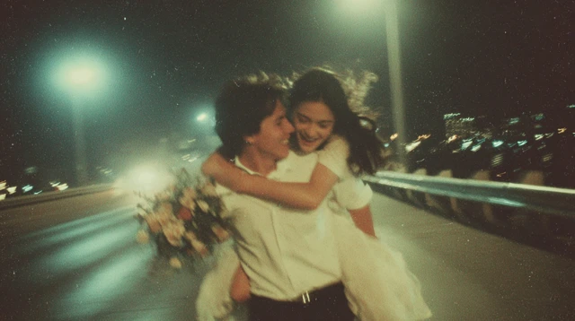 Korean Wedding Night Bridge Romance