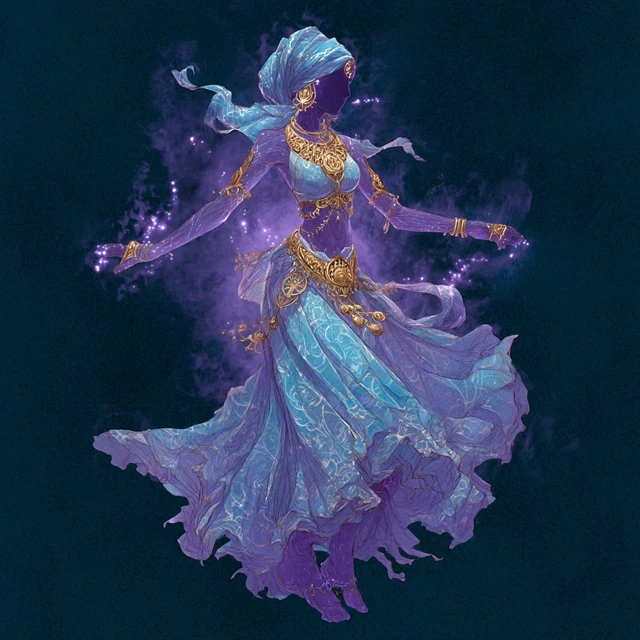 Arabian Goddess Ethereal Dance