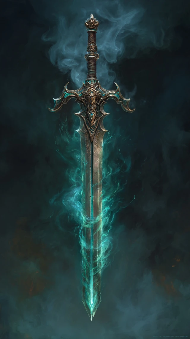 Elden Ring Moon Sword Dark Fantasy Concept Art