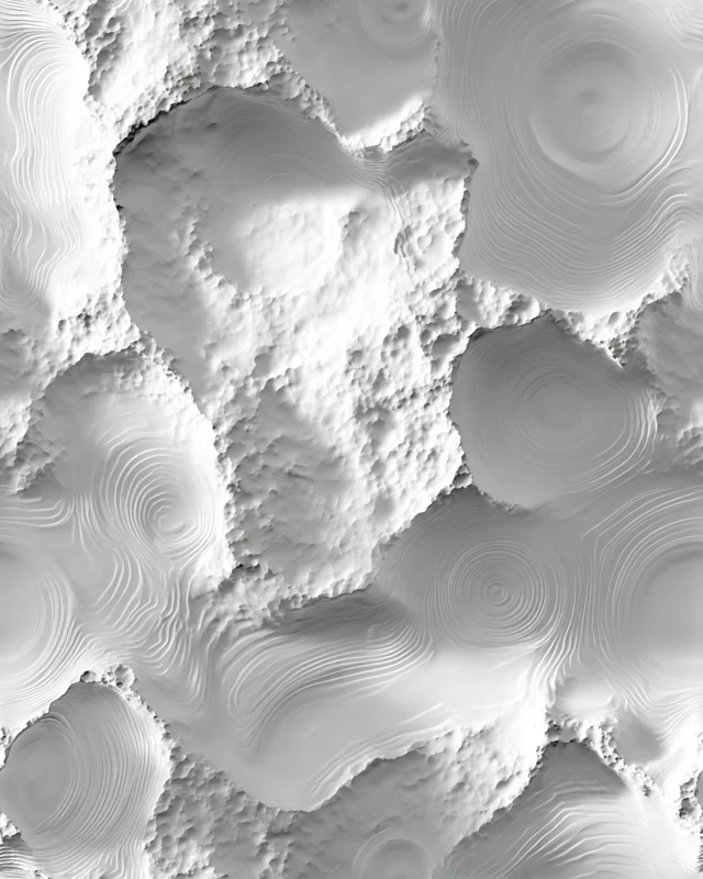 Lunar Surface Texture Seamless Pattern Design