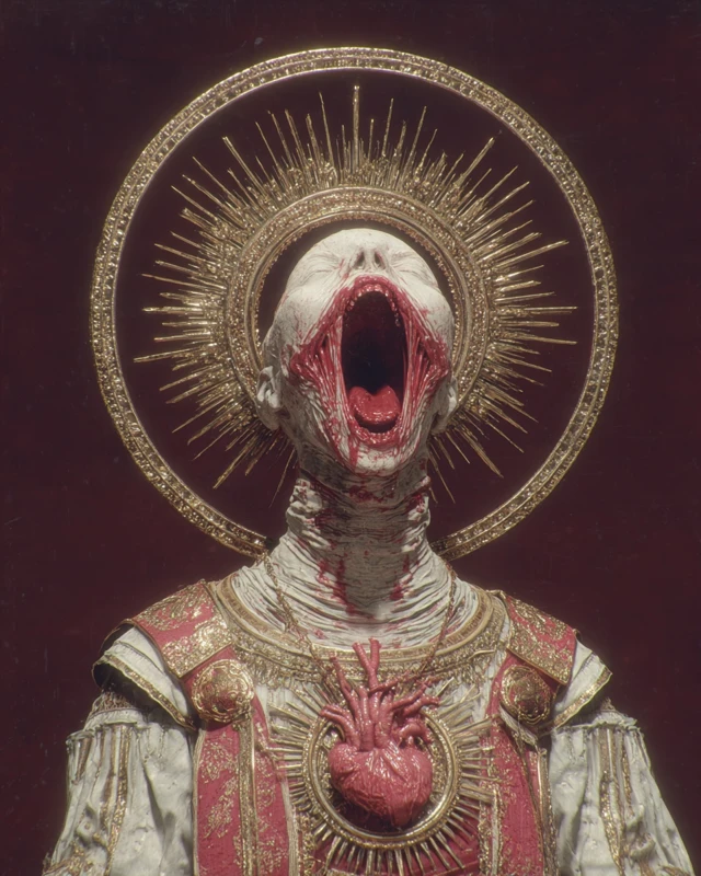Deadly Blessings Bizarre Surreal Cinematic Art