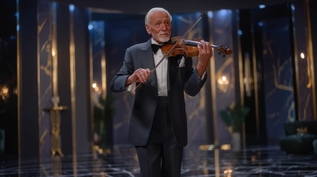 Kenji Tanaka Plays Violin Cinematic Portrait