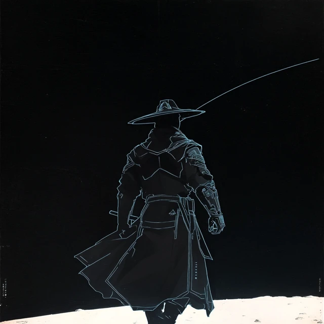 SciFi Manga Poster Cover Art