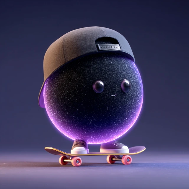 Cool Skateboarder 3D Character Design