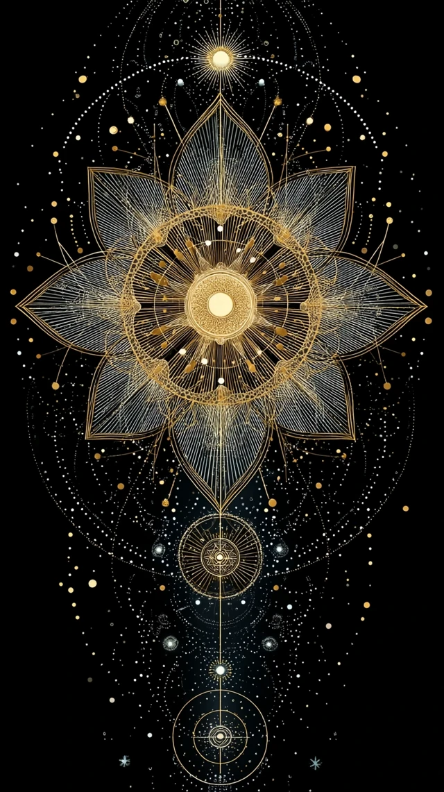 Geometric Mandala Art Meditative Contemplation