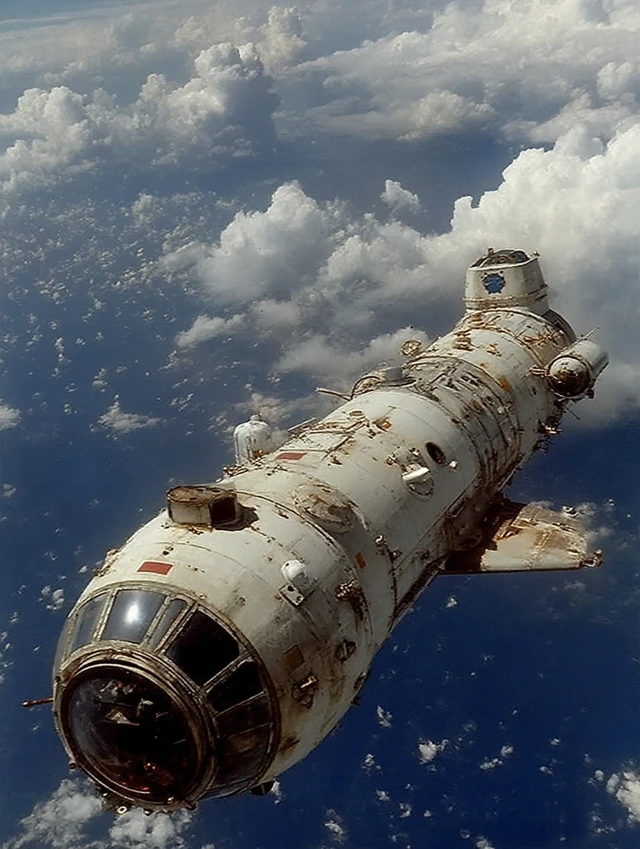 SciFi Spaceship in the Clouds Terry Gilliams Film