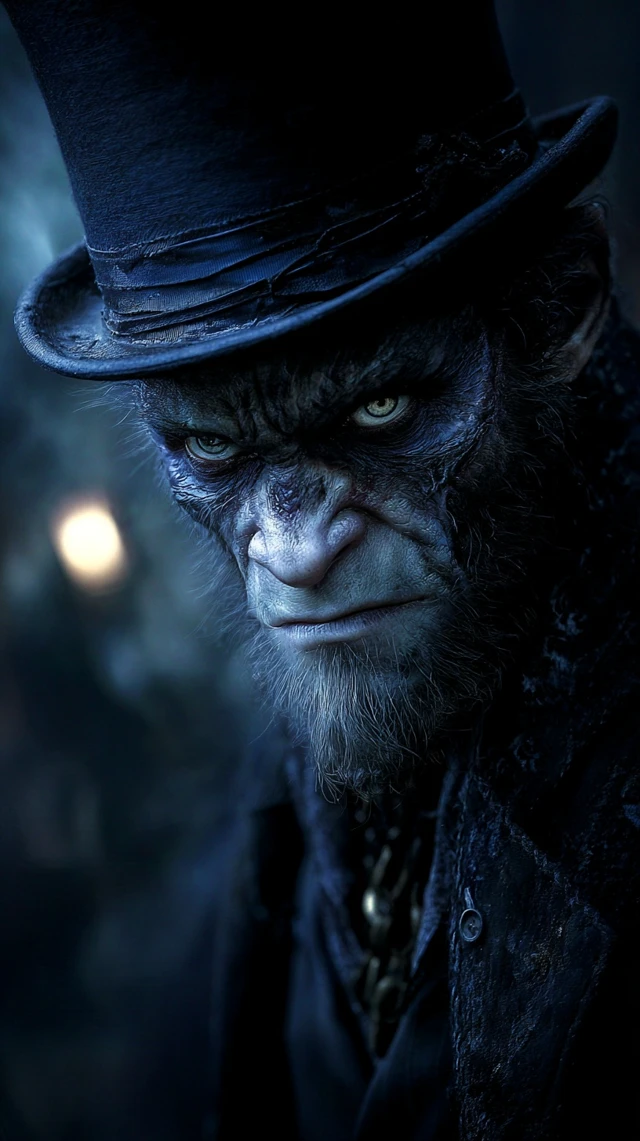 Mr Hyde Decadent ApeMonster Illustration