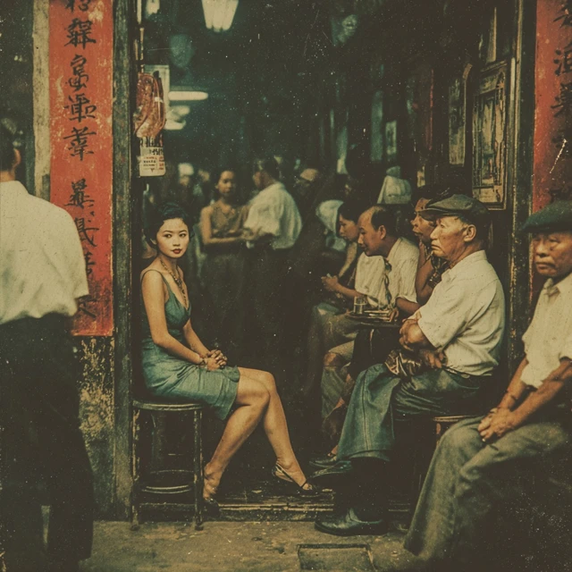 1930s Redlight District Asia Scene