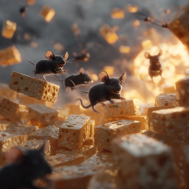 Mice Cheese Heist Epic Adventure