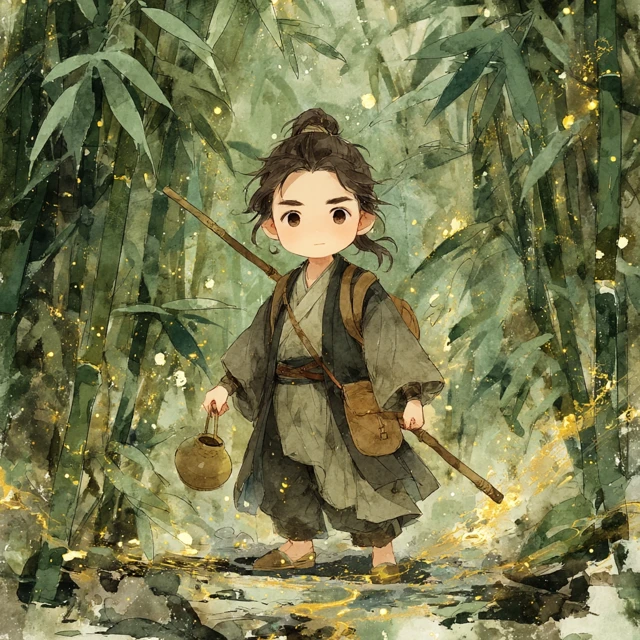 Northern Song Dynasty Scholar Chibi Art