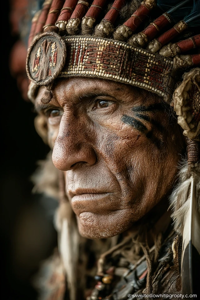 Parua Saco Chosakawu Native American Chief