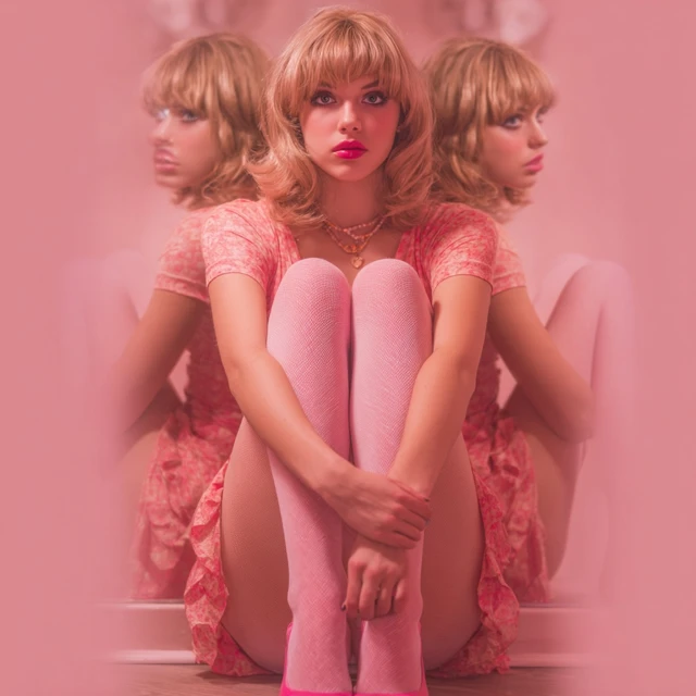 Transgender Beauty Pink Outfit Feminine Gaze