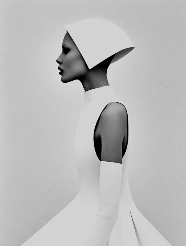 Bastiaan Woudt Fashion Portrait Black and White
