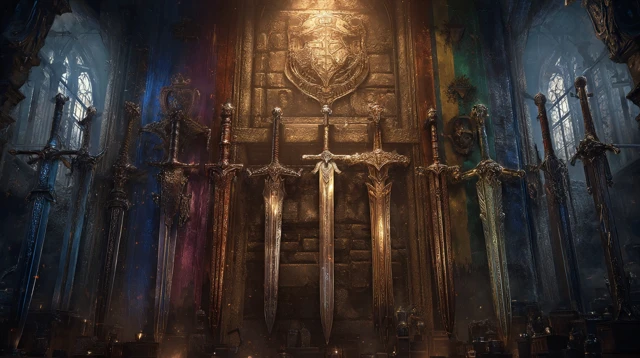 Crystal Swords and Daggers Fantasy Weaponry