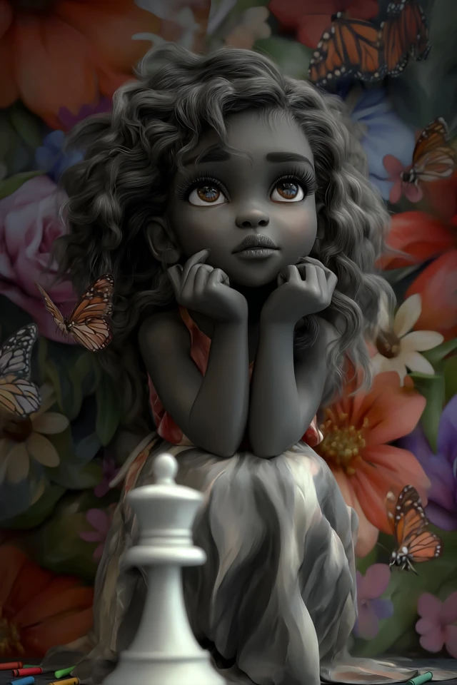 Childs Imagination Art Colorful Illustration