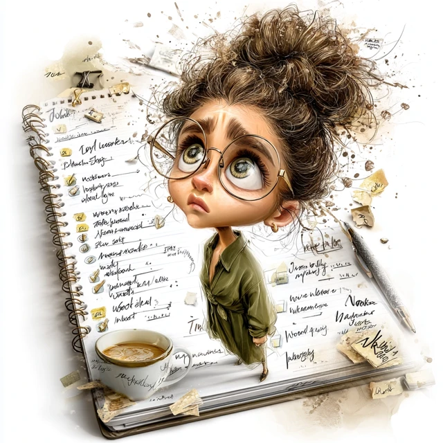 Work Time To Do List Illustration