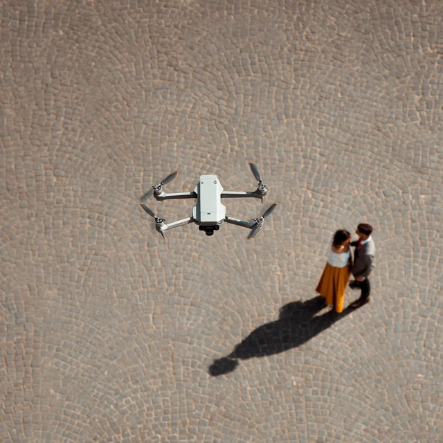 DJI Drone Captures Wedding Ceremony