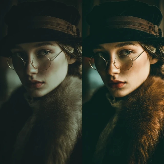Stylish Woman with Sunglasses Photography