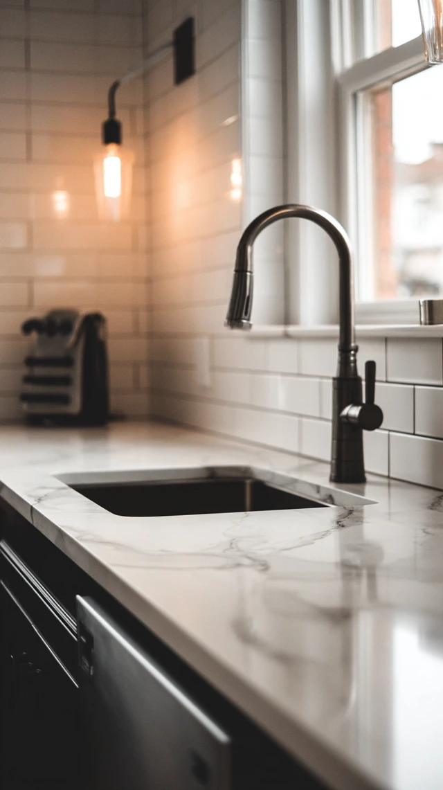 Clean Kitchen Countertop Product Photo