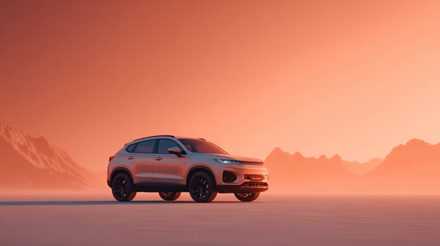 Jetour X70 Car Cinematic Photography