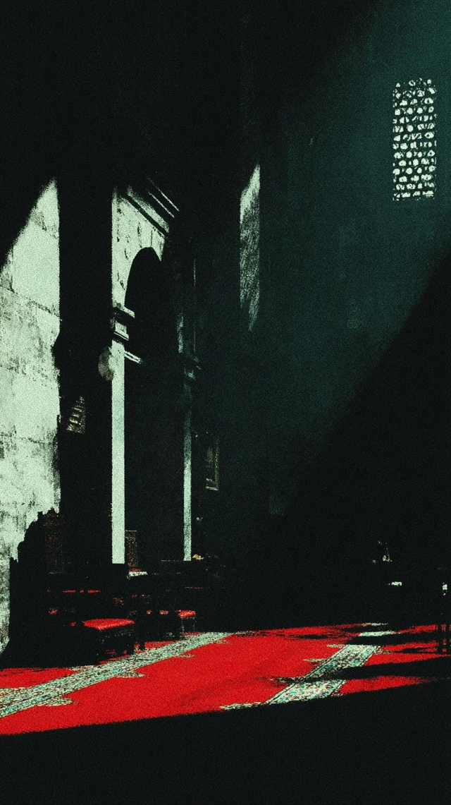 Gothic Mosque Architecture and Shadow