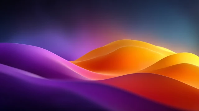 Abstract Gradient Background Purple and Gold
