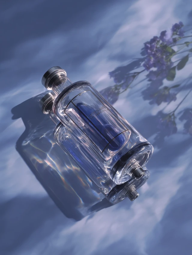 Perfume Bottle Product Photography Bottom Angle