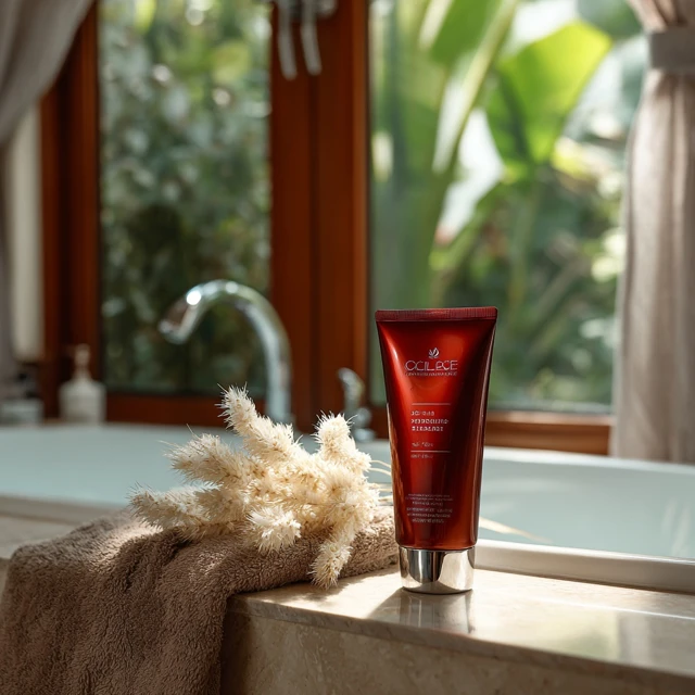 Product Photography Skincare in Bathroom Natural Light