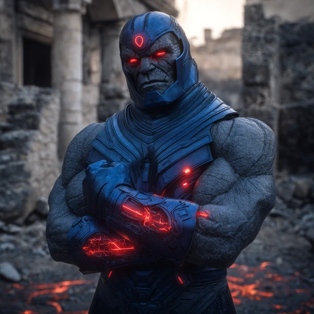 Darkseid DC Comics Hyperrealistic Image