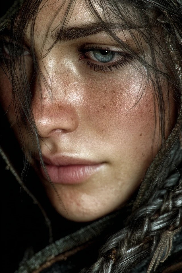 Elf Ranger Portrait Photorealistic Art